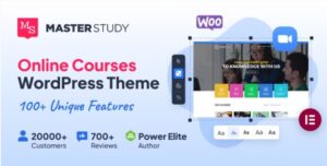 Masterstudy - Education WordPress Theme Free Nulled Download | Baixar | Descargar