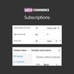 WooCommerce Subscriptions 6.3.1 Download WordPress Plugin