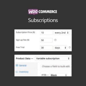 Plugin WooCommerce Subscriptions