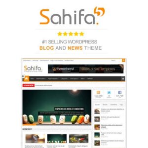 Tema WordPress Sahifa