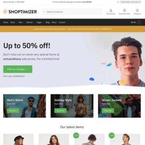 Shoptimizer Tema de WordPress - WooCommerce rápido