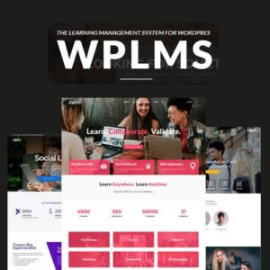 Tema WordPress WPLMS Learning Management System