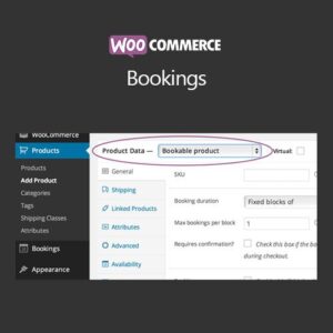 WooCommerce Bookings plugin