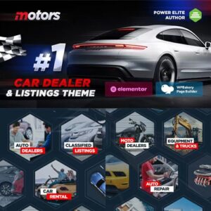 Tema Motors WordPress - Car Dealer, Rental & Listing