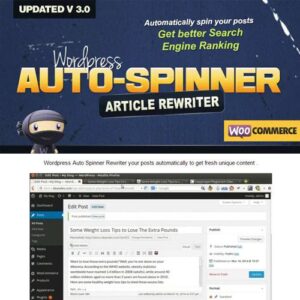 Plugin WordPress Auto Spinner – Articles Rewriter