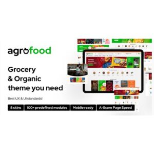 Agrofood - Elementor WooCommerce WordPress Theme