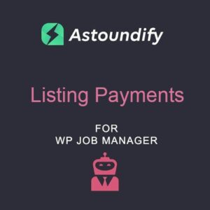 Listing Payments for WP Job Manager