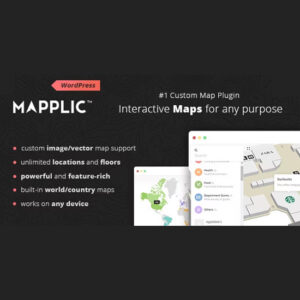 Mapplic 7.1.2 Download - Custom Interactive Map WordPress Plugin