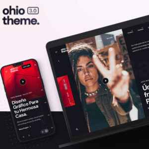 Ohio – Creative Portfolio & Agency WordPress Theme