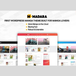 Madara NULLED – Responsive and modern WordPress theme for manga sites​