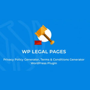 WP Legal Pages Pro The best privacy policy generator WordPress plugin to create attorney-level legal policies ( for GDPR, CCPA and more).
