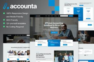 Accounta - Elementor Template Kit