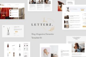 Letterz - Elementor Template kit