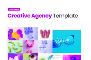 Whoop — Elementor Template Kit for Creative Agency