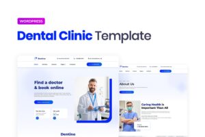Dentino — Template Kit de clínica odontológica