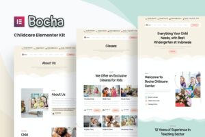 Bocce – Childcare Elementor Template Kit