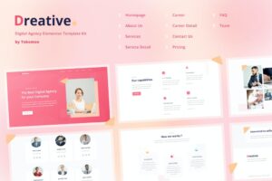 Creative | Digital Agency Elementor Template Kit