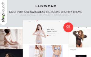 Luxwear - Multipurpose Swimwear & Lingerie Shopify Theme