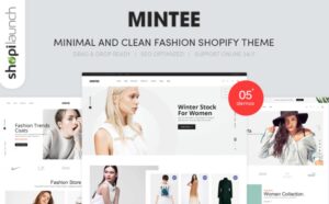 Mintee - Minimal & Clean Fashion Shopify Theme