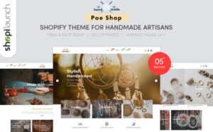 PoeShop - Handmade Artisans Shopify Theme