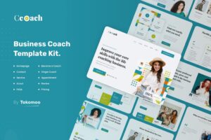 Entrenador | Kit de plantillas de Elementor para coach empresarial