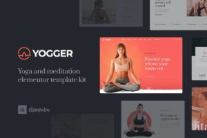 Yogger - Meditation and Yoga Elementor Kit Template