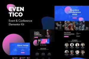 Eventico - Elementor Template Kit for Events and Conferences