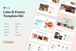 Floury | Cake and Pastry Elementor Template Kit