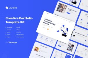 Ovolio - Elementor Pro Templates Kit for Creative Agency