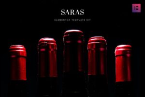 Saras - Wine Template Kit