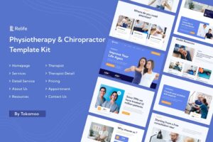 Relife | Physiotherapy and Chiropractor Kit Elementor Template
