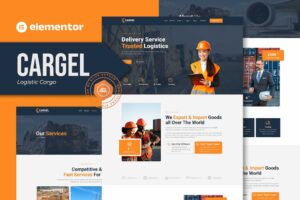 Cargel - Cargo Elementor Logistics Kit Template
