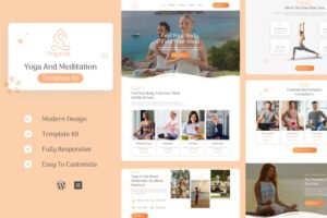 Yogavia - Template Kit Elementor de Yoga e Meditação