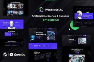 ImmersiveAI - Template Kit de robótica Elementor