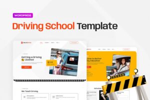 BestDrive — Kit de Template Elementor para escolas de condução