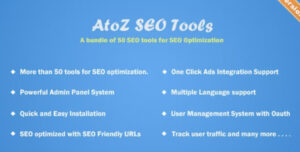 AtoZ SEO Tools - Search Engine Optimization Tools nulled download free