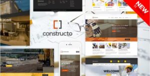 Constructo - Construction WordPress Theme Nulled Free Download | Baixar | Descargar