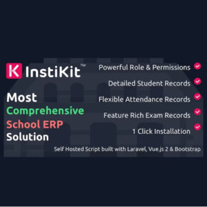 InstiKit School - School Management System & School ERP Download Nulled