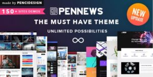 PenNews - Multi-Purpose AMP WordPress Theme Nulled Free Download | Baixar | Descargar