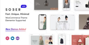 Sober - WooCommerce WordPress Theme Nulled Free Download