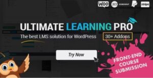 Ultimate Learning Pro WordPress Plugin Nulled Free Download | baixar | Descargar