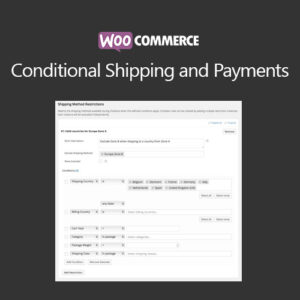 WooCommerce Conditional Shipping and Payments Nulled Free Download | Baixar | Descargar